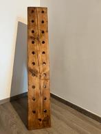 Antiek wijnrek Pitch Pine, Ophalen, Gebruikt, 15 tot 25 flessen, 75 cm of meer