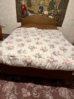 Bed met bedhoofd 1.40 op 2.00m, Brun, Enlèvement, 200 cm, Deux personnes