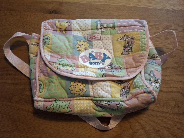 Luiertas / verzorgingstas Baby Born (Zapf Creation), Kinderen en Baby's, Speelgoed | Poppen, Gebruikt, Babypop, Ophalen