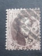 Leopold I cobboc 14 gestempeld, Postzegels en Munten, Ophalen of Verzenden, Gestempeld