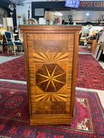 Meuble bar vintage marqueté – Style Art Déco, Enlèvement ou Envoi