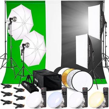 PIXETOOL Fotostudio set SNELLE GRATIS LEVERING, Audio, Tv en Foto, Verzenden, Nieuw, Complete fotostudio
