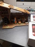 Kerstballen en stal en lichtjes, Diversen, Ophalen, Zo goed als nieuw