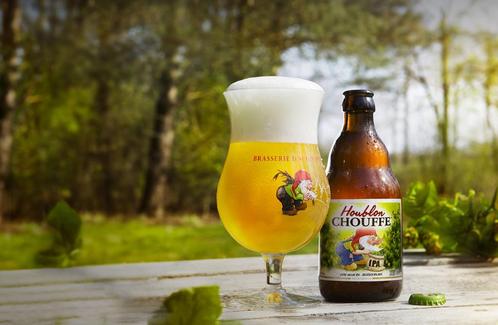Reclamebord vintage La Chouffe Houblon - mancave poolhouse, Verzamelen, Merken en Reclamevoorwerpen, Nieuw, Reclamebord, Ophalen of Verzenden