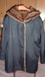 Mantel omkeerbaar pels/regenmantel., Kleding | Dames, Ophalen, Zo goed als nieuw, Maat 46/48 (XL) of groter