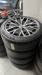 4x set Porsche Taycan 20 inch, Ophalen, Gebruikt, Banden en Velgen, Personenwagen