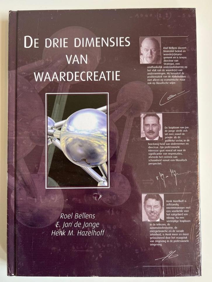 De drie dimensies van waardecreatie, Boeken, Economie, Management en Marketing, Nieuw, Geld en Beleggen, Verzenden