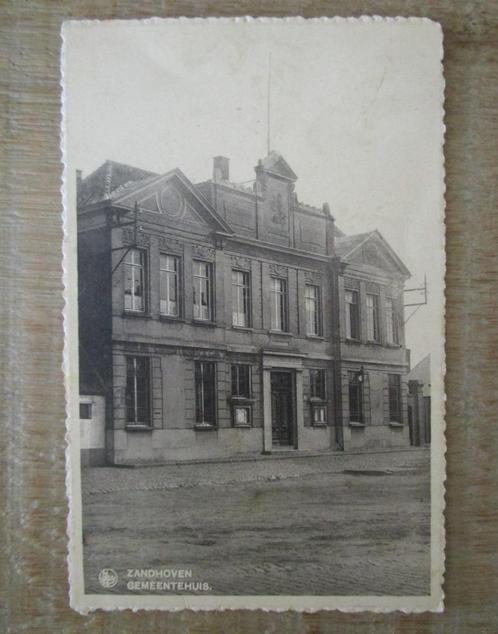 postkaarten Zandhoven gemeentehuis,post,huishoudschool, Verzamelen, Postkaarten | Themakaarten, 1920 tot 1940, Gebouw, Ophalen of Verzenden