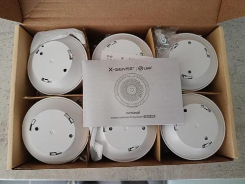 X-SENSE MINI-ROOKMELDER MET DRAADLOOS NETWERK, Doe-het-zelf en Bouw, Alarmsystemen, Nieuw, Detector, Sensor of Melder, Rook, Draadloos