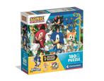 Sonic Puzzel - 180 stukjes - Clementoni (met gratis sticker), Enlèvement ou Envoi, Plus de 50 pièces, Neuf, 6 ans ou plus
