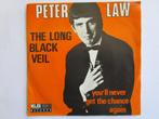 Peter Law : The long black veil. 1968, Pop, Ophalen of Verzenden, 7 inch, Zo goed als nieuw
