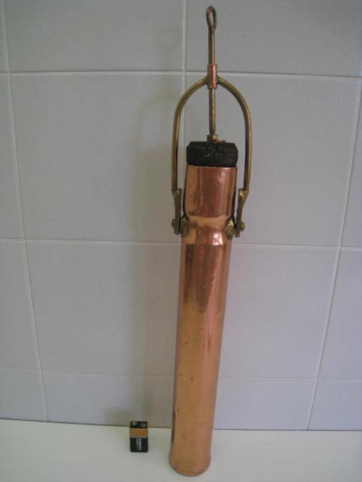 Bewaarkolf voor vloeistoffen en stalen. H 56cm, perfekt !!, Antiek en Kunst, Antiek | Keukengerei, Ophalen