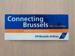 SN Brussels Airlines Sticker #01 Connecting Sabena 7,9x19,8, Ophalen of Verzenden, Nieuw, Bedrijf of Vereniging