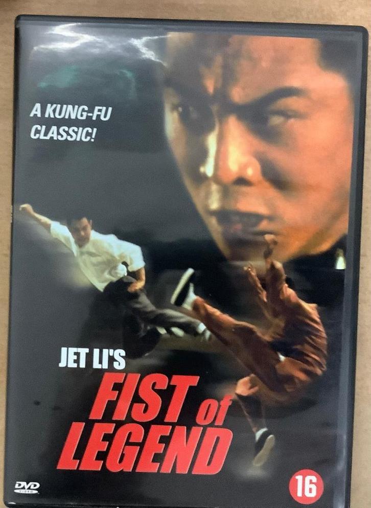 Fist of Legend (1994) Dvd Jet Li, Cd's en Dvd's, Dvd's | Actie, Gebruikt, Martial Arts, Vanaf 16 jaar, Ophalen of Verzenden