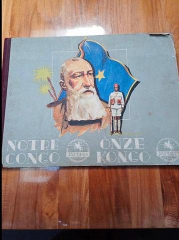Oude Prentenboek ONZE CONGO Jaques 1948 beschikbaar voor biedingen