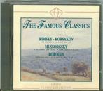 The famous Classics Rimsky-Korsakov - Mussorgsky - Borodin., Cd's en Dvd's, Cd's | Verzamelalbums, Ophalen of Verzenden, Zo goed als nieuw