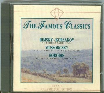 Les célèbres classiques Rimsky-Korsakov - Moussorgski - Boro, CD & DVD, CD | Compilations, Enlèvement ou Envoi, Comme neuf, Classique