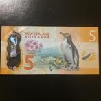 5 dollars Nieuwe Zeeland, Postzegels en Munten, Bankbiljetten | Oceanië, Los biljet, Ophalen of Verzenden