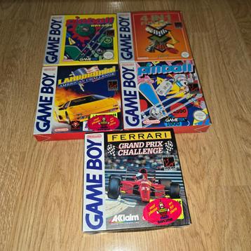 5x Game Boy CIB Lot beschikbaar voor biedingen