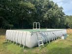 Zwembad Intex 9,75m X 4,88m X 1,32m, Tuin en Terras, Gebruikt, 300 cm of meer, Rechthoekig, Ophalen