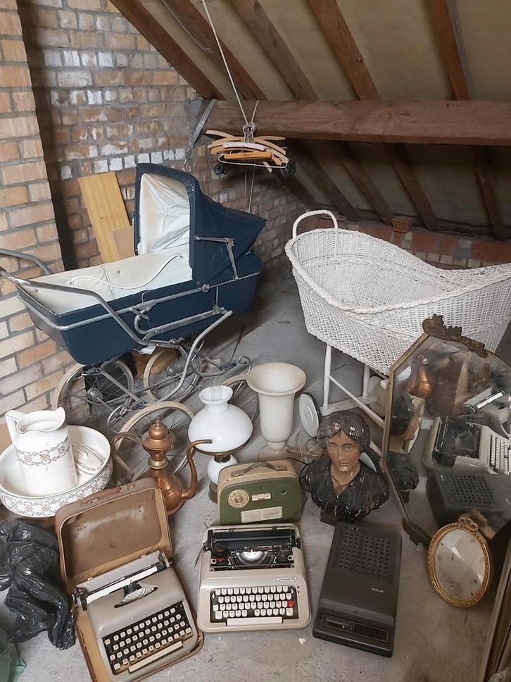 Kavel met antieke voorwerpen (garage sale), Antiek en Kunst, Antiek | Woonaccessoires, Ophalen of Verzenden