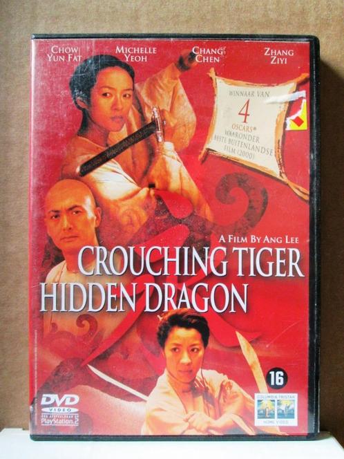 Tigre accroupi Dragon caché (2000) Chow Yun Fat – Michelle, CD & DVD, DVD | Action, Utilisé, Action, À partir de 12 ans, Enlèvement ou Envoi