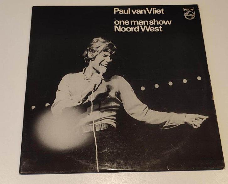 2 X LP Paul van Vliet - Onemanshow Noord West., Cd's en Dvd's, Vinyl | Nederlandstalig, Zo goed als nieuw, Ophalen of Verzenden