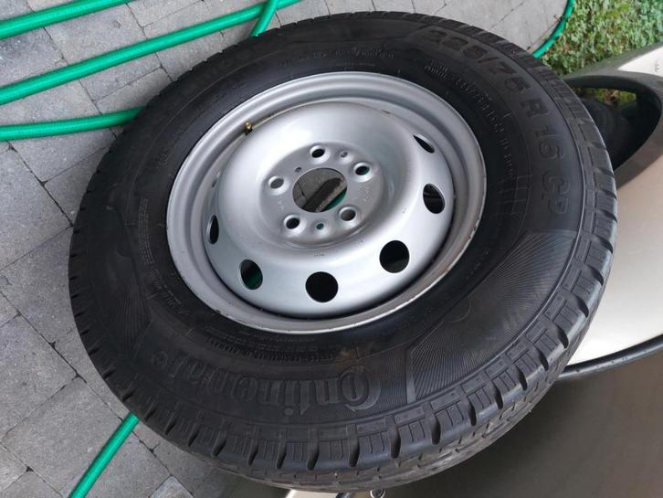 reservewiel en band voor Camper  tot 4 ton, Auto-onderdelen, Banden en Velgen, Banden en Velgen, Zomerbanden, 16 inch, 225 mm