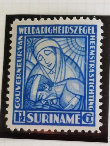 Suriname 1928 - Fondation Van Heemstra - infirmière *, Enlèvement ou Envoi, Non oblitéré