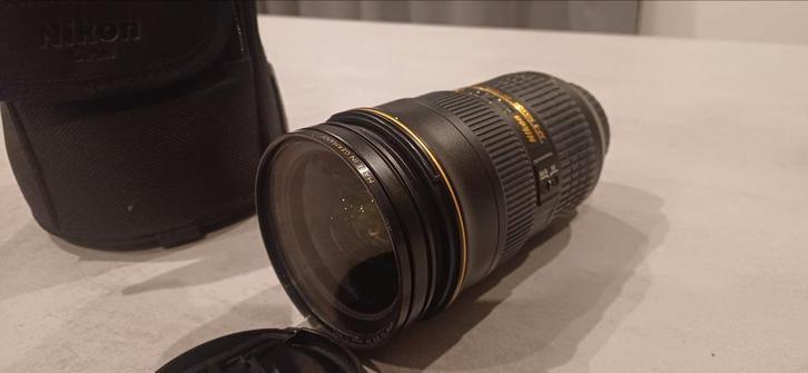 Nikon AF-S Nikkor 24-70mm f/2,8 ED- lens, Audio, Tv en Foto, Foto | Lenzen en Objectieven, Gebruikt, Ophalen