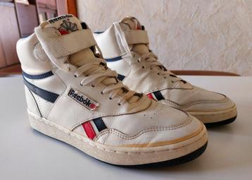Vintage Reebok Basketbalschoenen / Sneakers (jaren '80)   beschikbaar voor biedingen