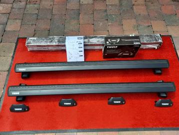 Compleet pakket van 2 dakdragers met THULE wingbar ev-bevest beschikbaar voor biedingen