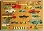 Puzzle vintage rétro en bois Simplex années 1950-1960, En bois, 10 à 50 pièces, Utilisé, 6 mois à 2 ans