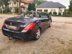 Peugeot 308 Cabrio 1.6i, Auto's, Peugeot, Voorwielaandrijving, Euro 5, Zwart, 4 cilinders