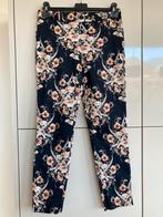 Broek met bloemen S/36, Ophalen, H&M, Zwart, Zo goed als nieuw