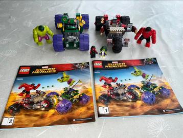 Lego Super Heroes 76078 Hulk vs. Red Hulk beschikbaar voor biedingen