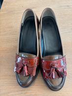 Instappers voor dames, Kleding | Dames, Schoenen, Ophalen of Verzenden, Zo goed als nieuw, Bruin, Schoenen met hoge hakken