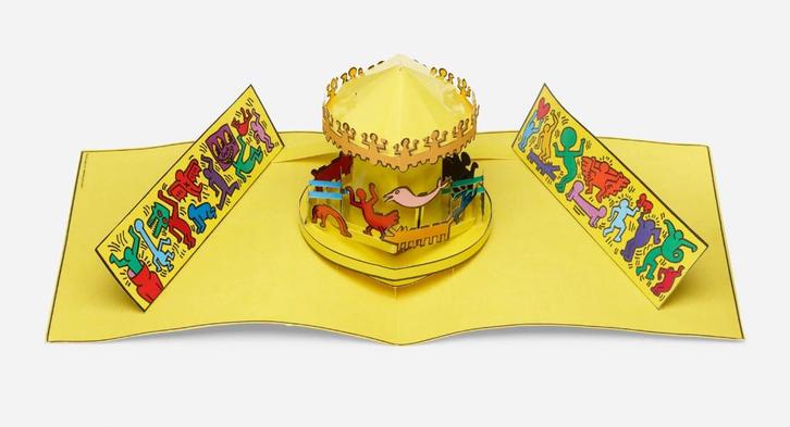 Keith HARING - Luna Luna Carrousel 1986, Antiek en Kunst, Kunst | Overige Kunst, Ophalen of Verzenden