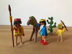 Playmobil Indianenfamilie (Native People) (Ref 3396), Ophalen of Verzenden, Gebruikt, Complete set