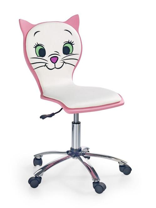 VOORRAAD Verstelbare Roze kinderstoel bureaustoel Fun NIEUW, Maison & Meubles, Chaises de bureau, Neuf, Chaise de bureau, Rose