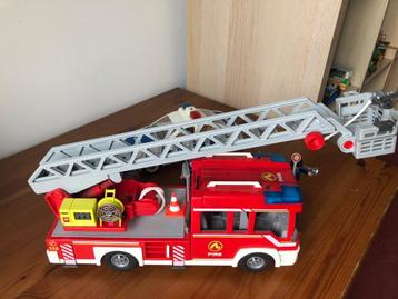 Police et camion de pompiers Playmobil 