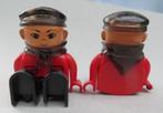 Lego Duplo 2 mâles en bon état, Duplo, Briques en vrac, Utilisé, Enlèvement ou Envoi