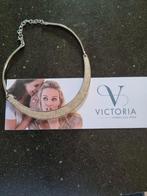 ZILVEREN VICTORIA KETTING, Handtassen en Accessoires, Kettingen, Ophalen of Verzenden, Zo goed als nieuw