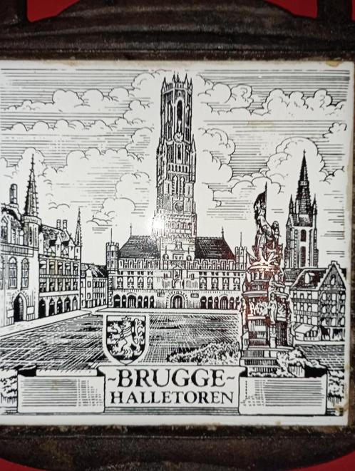 478) Tegel Brugge ( Villeroy & Bosch ), Antiek en Kunst, Curiosa en Brocante, Ophalen of Verzenden
