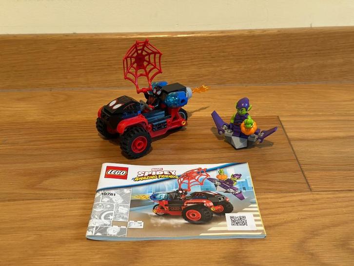 Lego Marvel Spidey 10781 "Spider-Man's Techno Trike”, Kinderen en Baby's, Speelgoed | Duplo en Lego, Gebruikt, Lego, Complete set