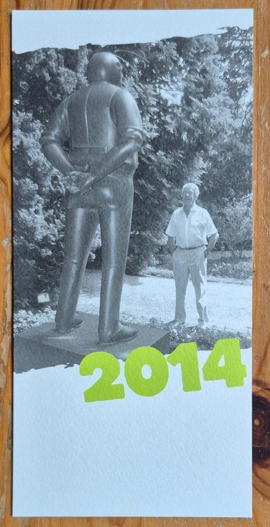 Nero gesigneerde nieuwjaarskaart 2014 Marc Sleen, Verzamelen, Stripfiguren, Zo goed als nieuw, Overige typen, Overige figuren