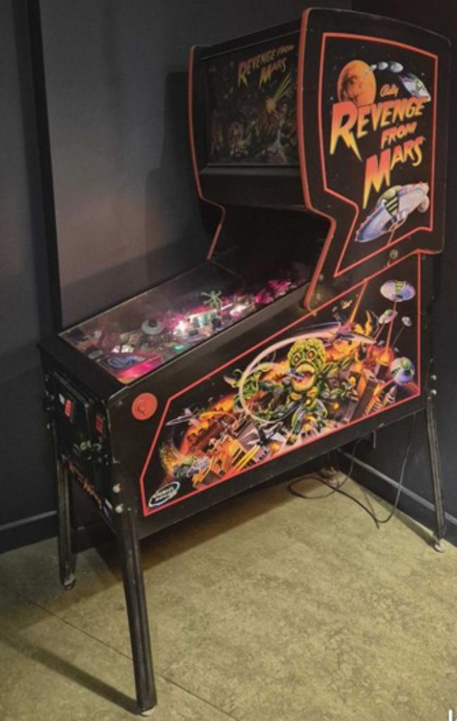 Flipperkast Bally - Revenge from Mars (héél goede staat), Verzamelen, Automaten | Flipperkasten, Gebruikt, Mechanisch, Flipperkast