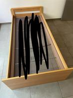 Houten bed 90x200, Huis en Inrichting, Slaapkamer | Bedden, Ophalen, Gebruikt, 90 cm, Eenpersoons