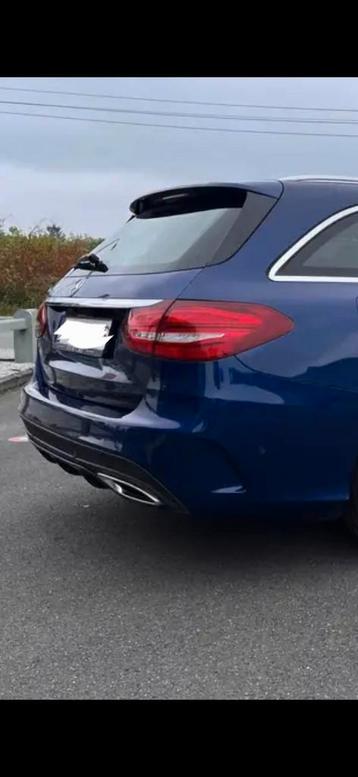 Pare choc arrière mercedes classe c amg line, Enlèvement ou Envoi, Arrière