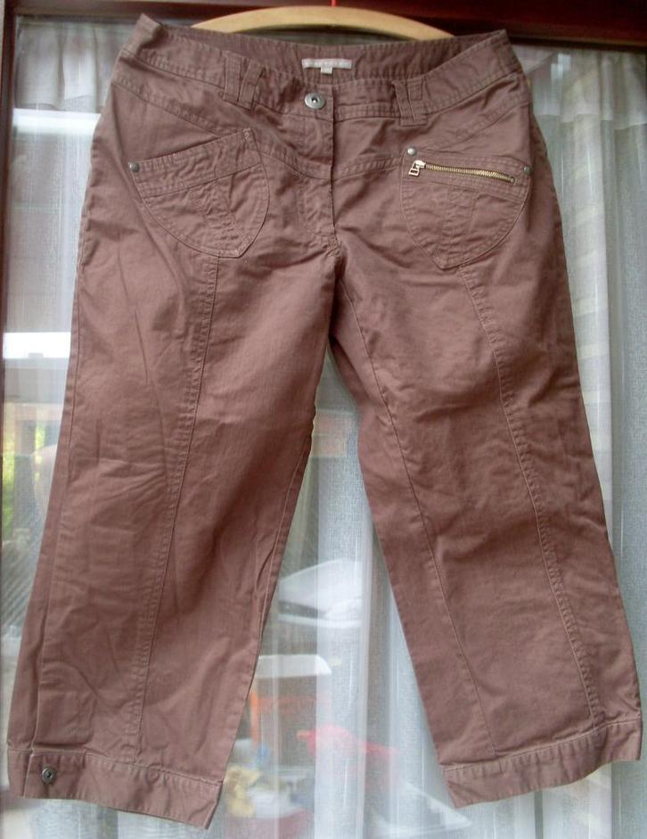 Bruine broek van Somewhere maat 40, Kleding | Dames, Broeken en Pantalons, Gedragen, Maat 38/40 (M), Bruin, Ophalen of Verzenden